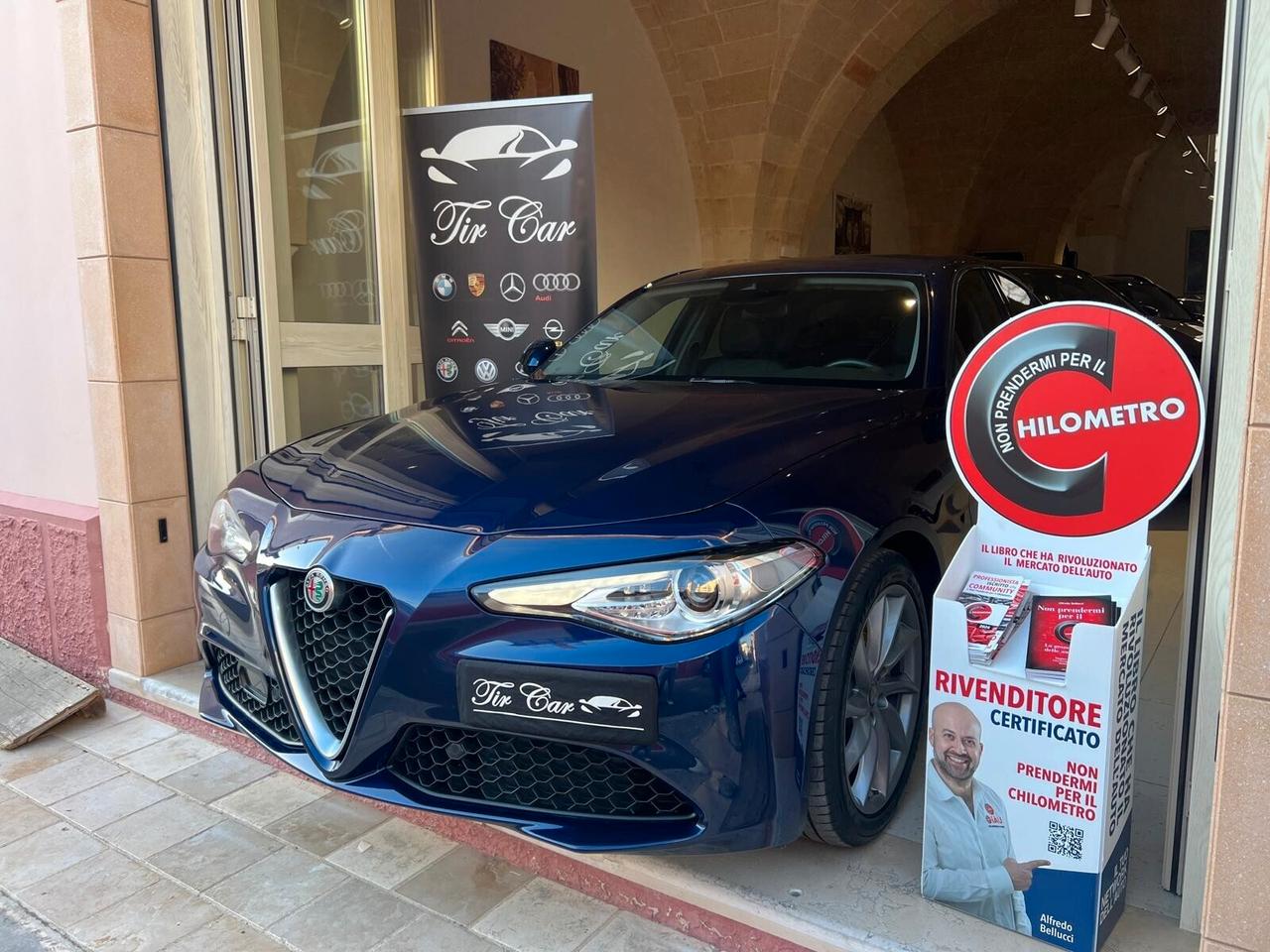 ALFA ROMEO GIULIA BLU MONTECARLO 2.2 160CV PELLE CRUISE CAM ANNO 2020