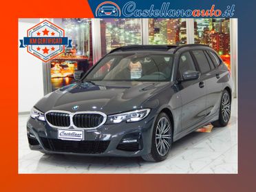 BMW 320 d Touring MSport Aut. TETTO-NAVI-PELLE-RADAR-LED