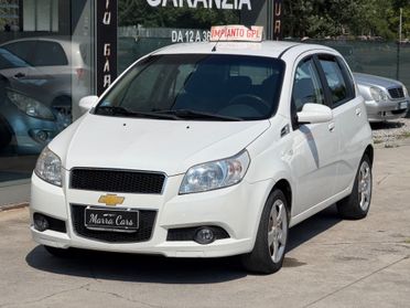 Chevrolet Aveo-Motore revisionato-GPL 2030-Neopatentati