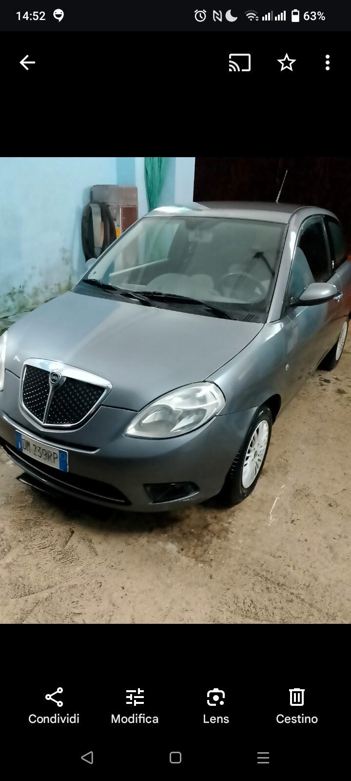 Lancia Ypsilon 1.3 MJT 90 CV Platino