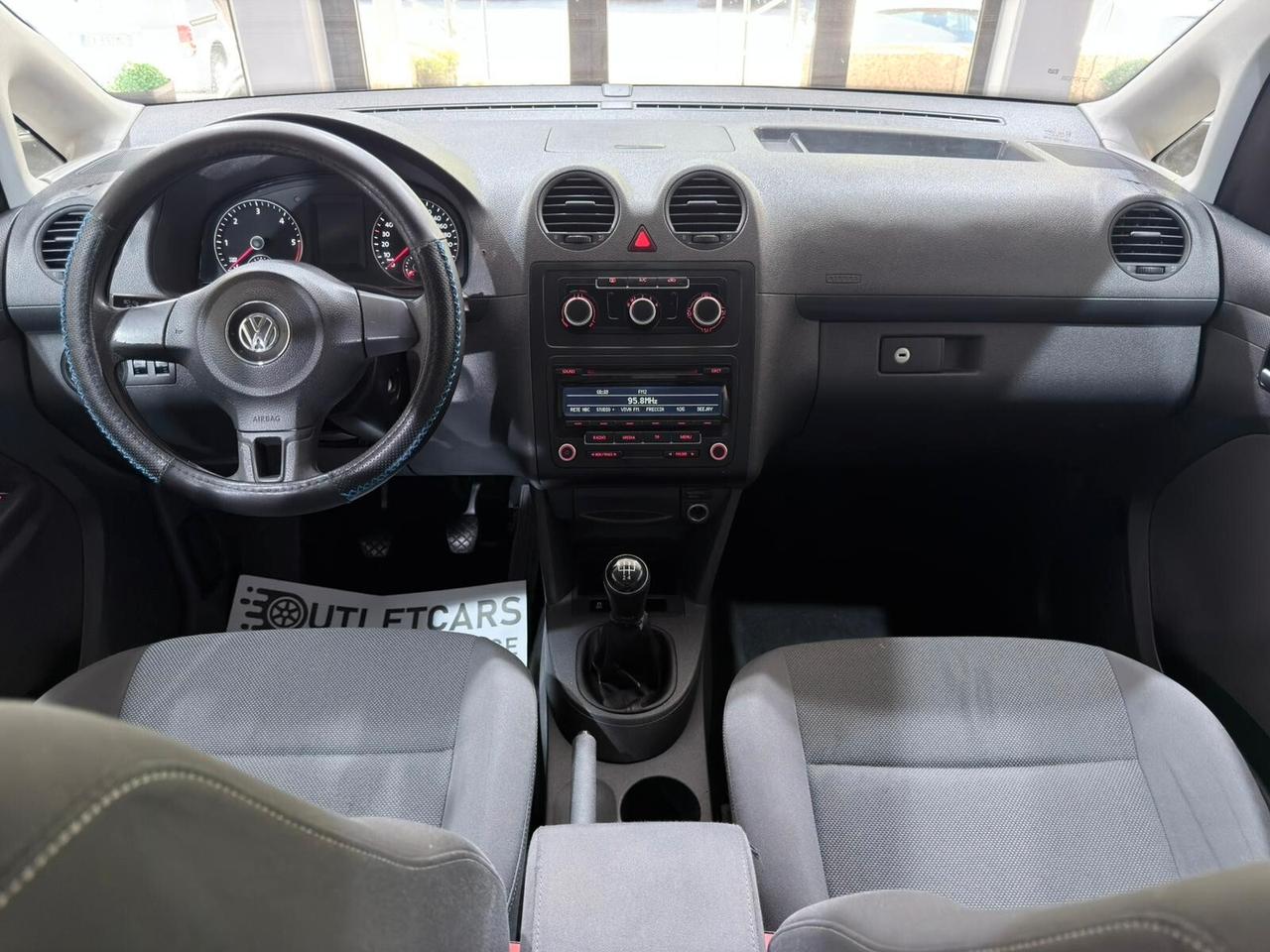 VW CADDY MAXI 1.6 TDI 102CV 7POSTI GANCIO TRAINO