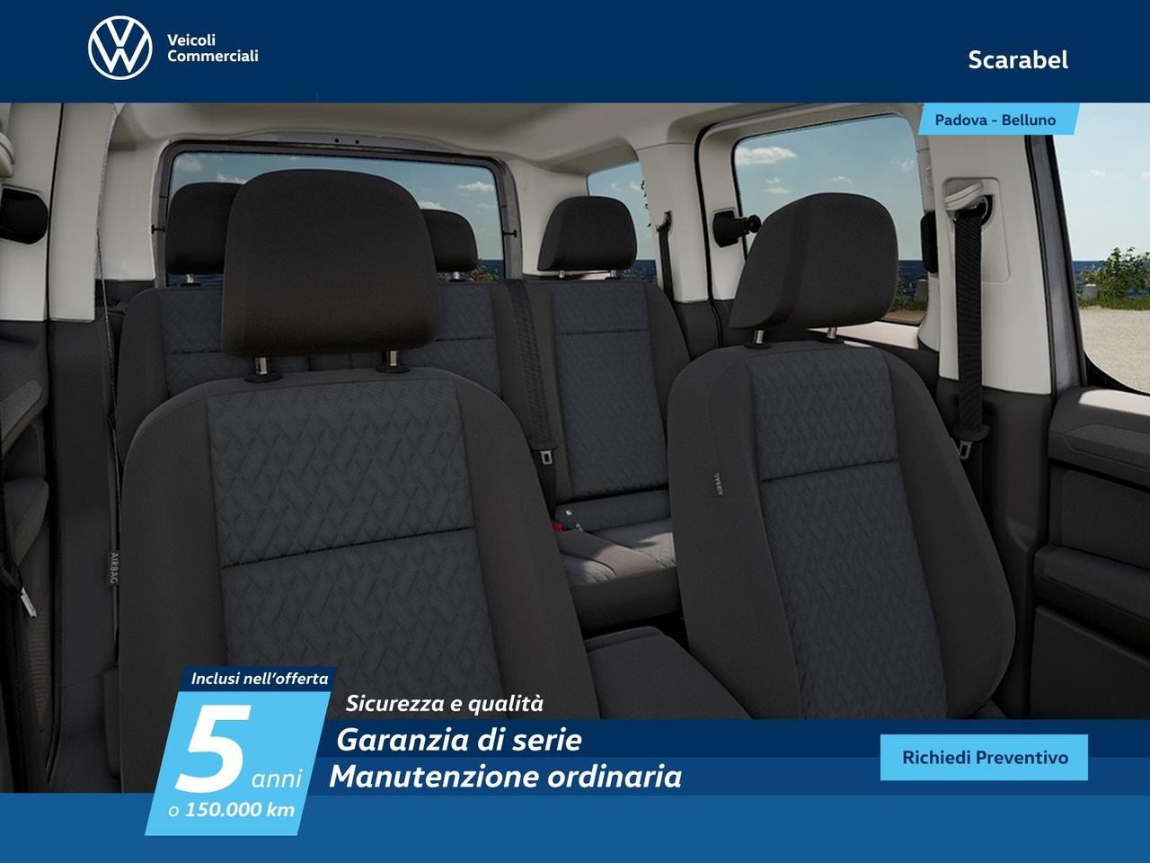 Volkswagen Caddy 1.5 phev 150cv life dsg