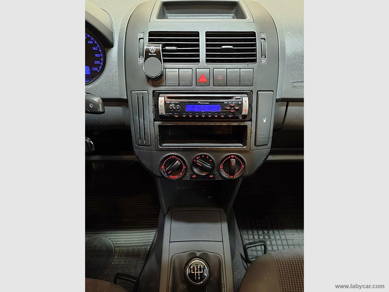 VOLKSWAGEN Polo 1.2 12V 64CV 5PORTE SOLO 105.000KM