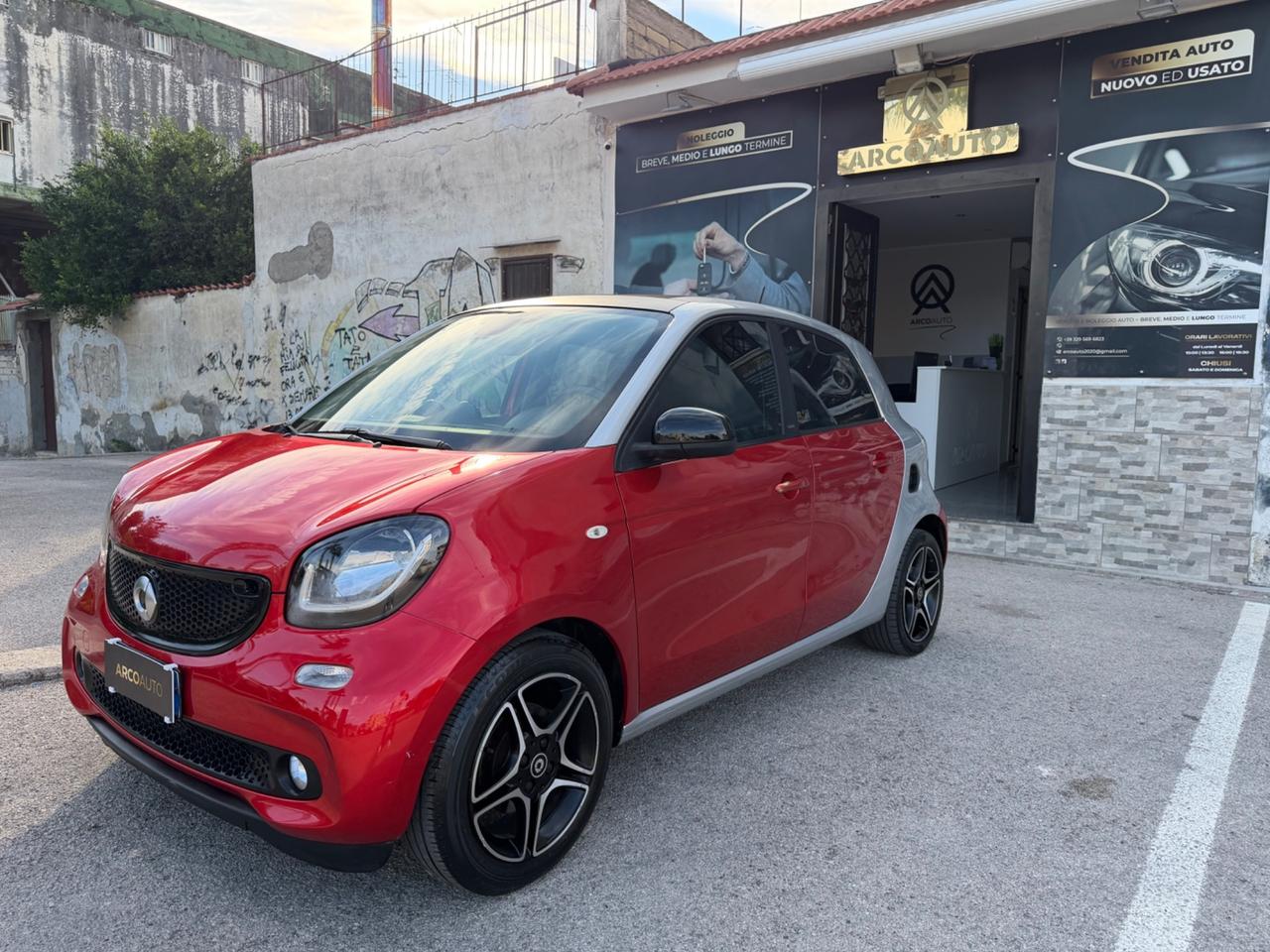 Smart For four cabrio automatica