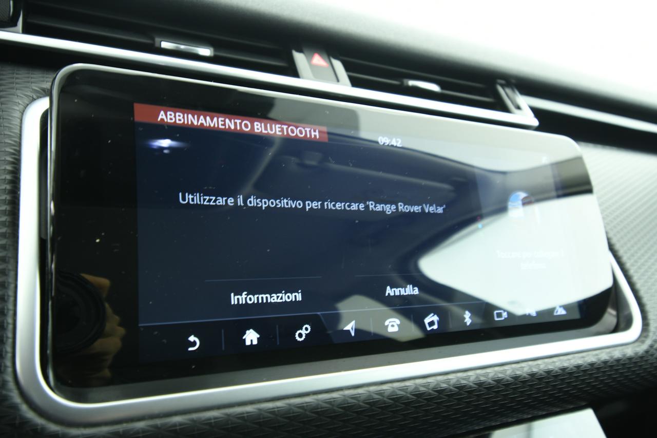 LAND ROVER Range Rover Velar 2.0 td4 180cv auto CAMERA+C20"+APP CONNECT