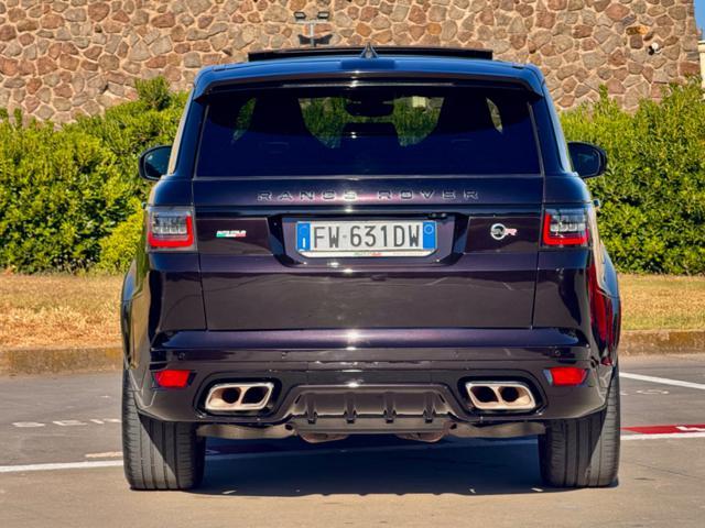 LAND ROVER Range Rover Sport 5.0 V8 SUPERCHARGED 575 CV SVR+TETTO+22+CARBON