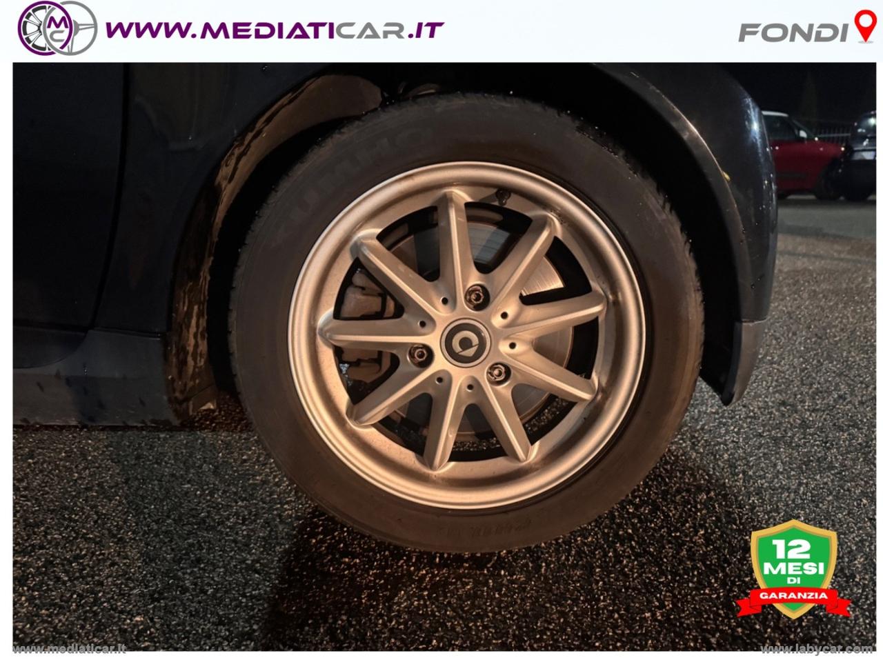 SMART fortwo 1000 52 kW MHD cabrio passion