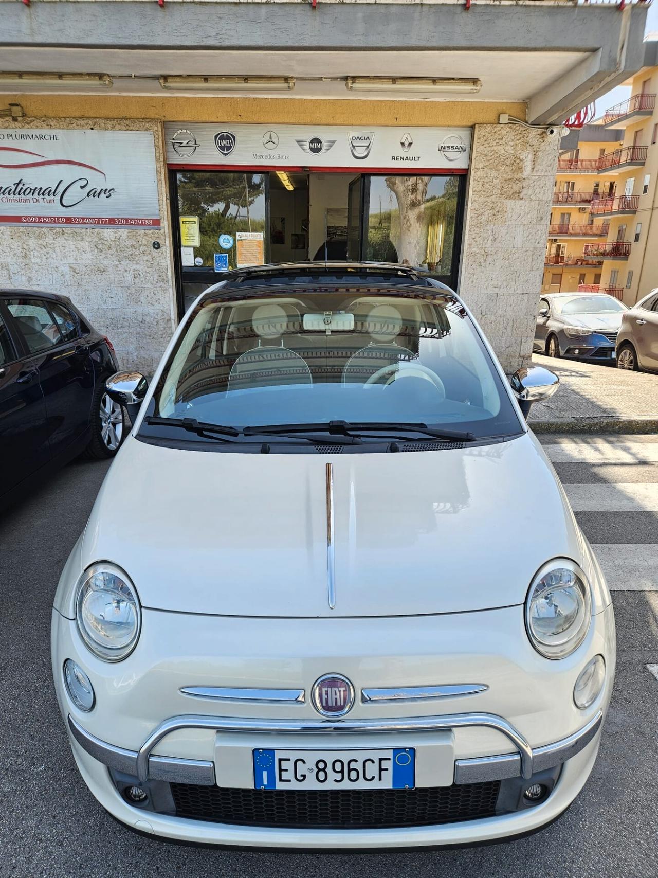 Fiat 500 1.2 Lounge 69cv TETTO APRIBILE UNIPRO