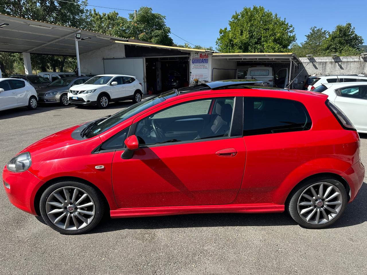 Fiat Punto 1.4 turbo MultiAir 135 cv tetto apribile