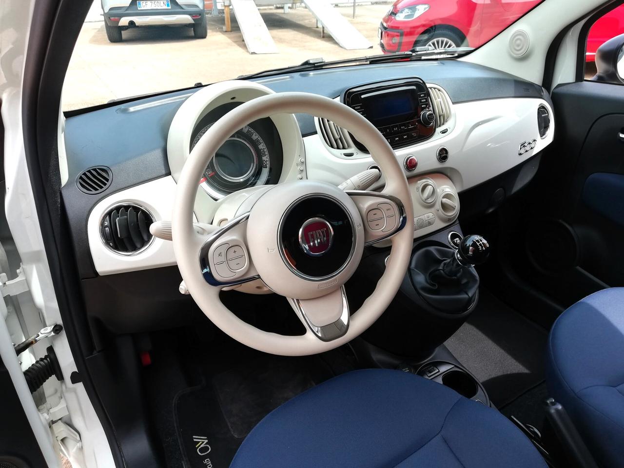 Fiat 500 1.2 EasyPower Cult GPL unico proprietario