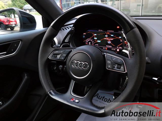 AUDI RS RS 3 SPORTBACK 3 2.5 TFSI QUATTRO S TRONIC