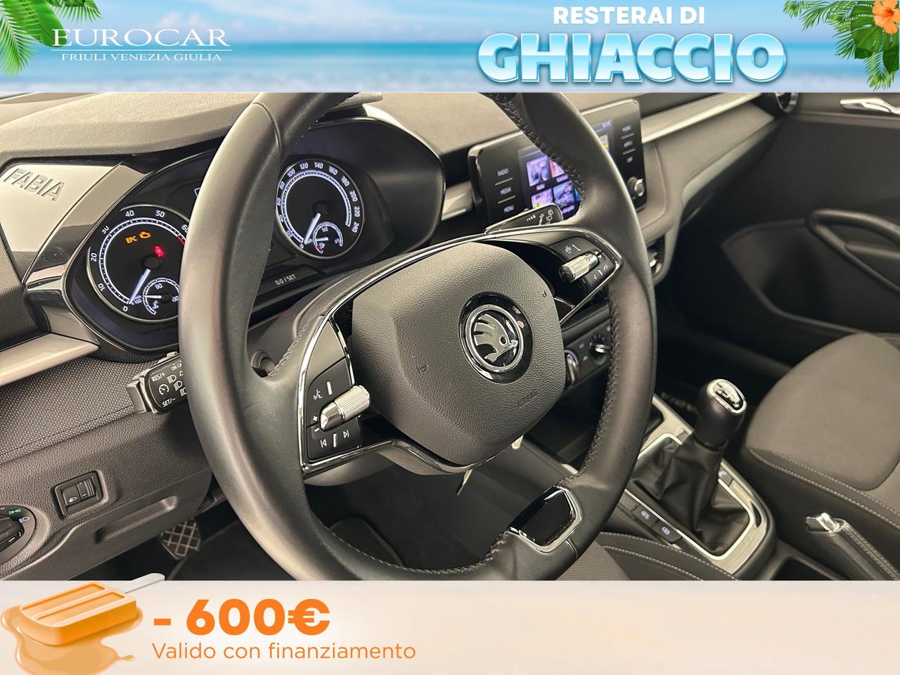Skoda Fabia 1.0 mpi evo ambition 65cv