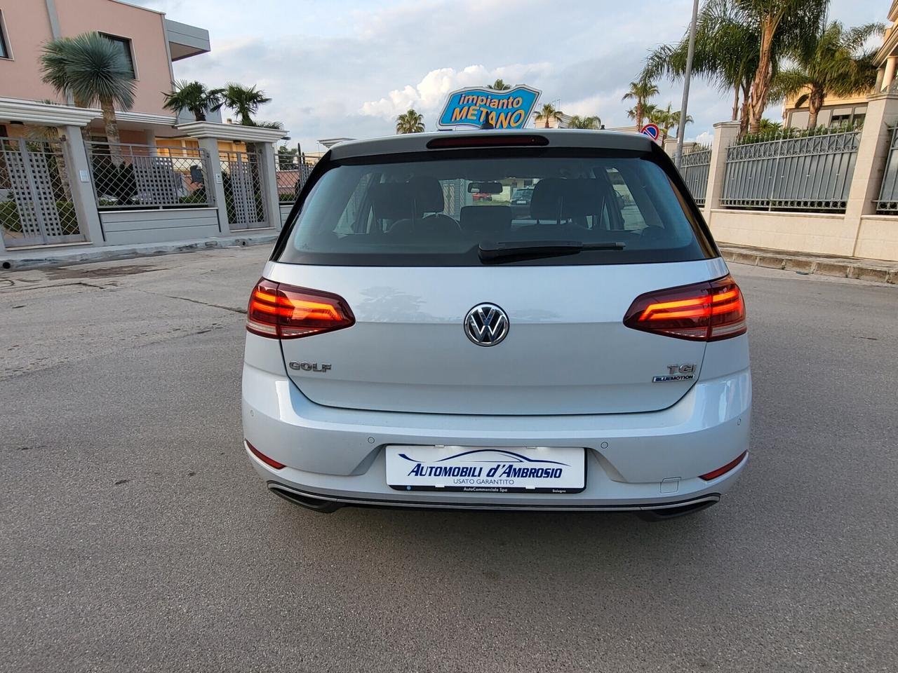 Volkswagen Golf 7.5 TGI Benzina/Metano my '17