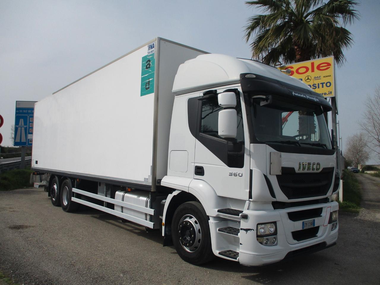 Iveco STRALIS 360 E5 ZF FRIGO+PEDANA 30Q 9.60M 23 PEDANE