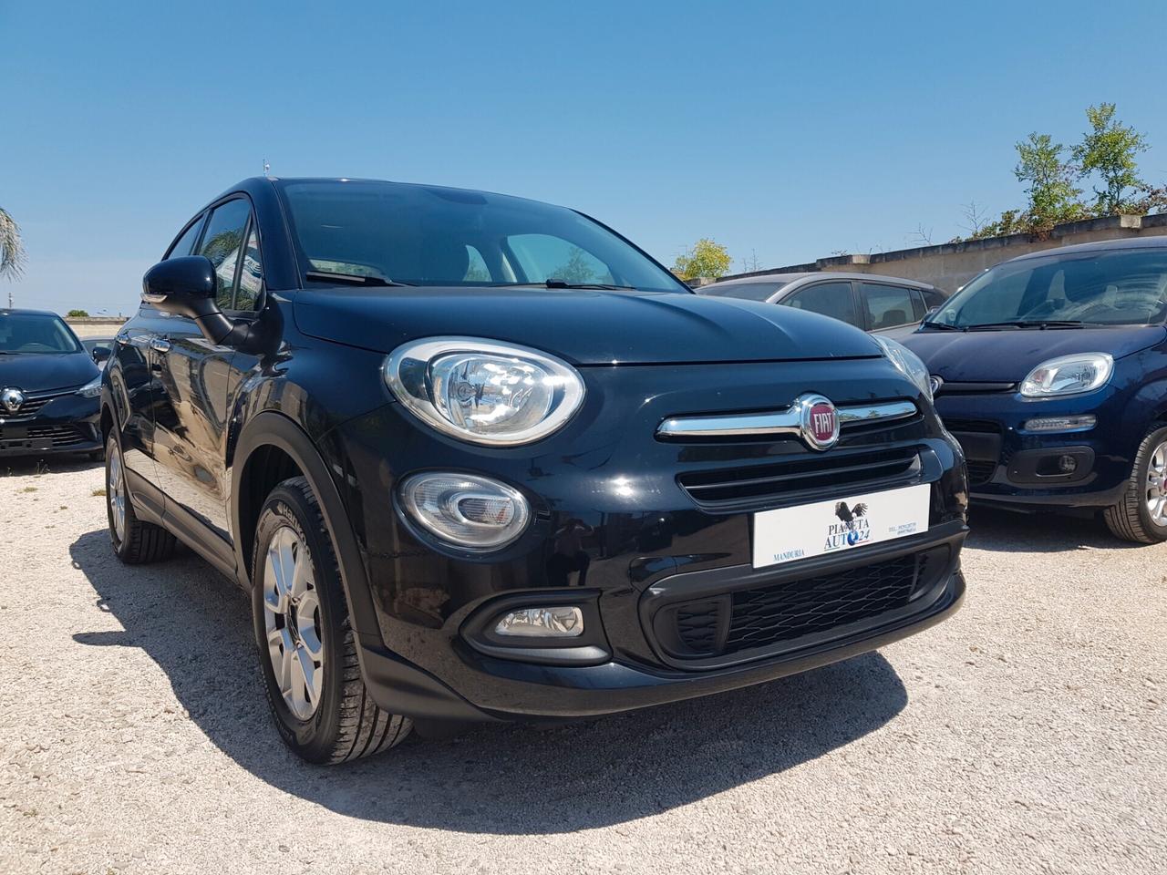 Fiat 500X 1.6 MultiJet 120 CV City Cross Pelle Navy Sensori Park