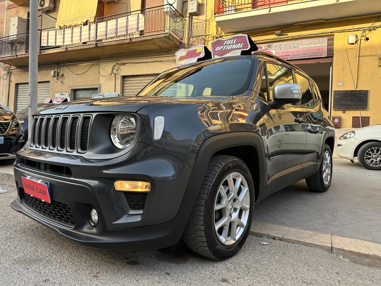 Jeep Renegade 1.6 Mjt 130 CV Limited 1/2022 KM 170080 CERT 1PROP