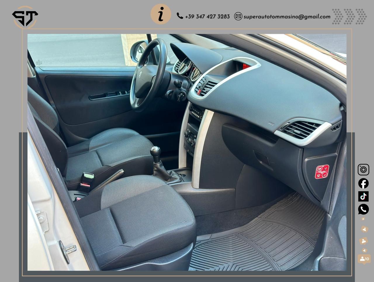 Peugeot 207 Plus GPL 1.4 CV 5 P OK Neopatentati