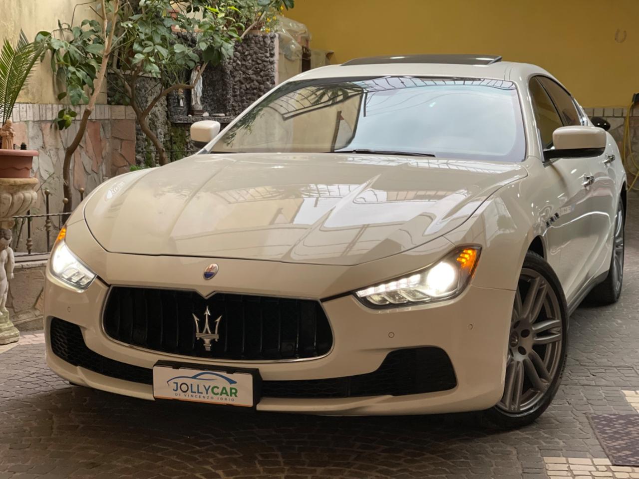 Maserati Ghibli V6 Diesel 275 CV,INTERNI CARTIER,TETTO APRIBILE.