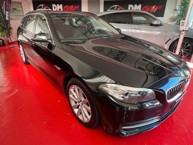 BMW 520 D 184 CV TOURING LUXURY PELLE TOTALE AUTOMATICO NAVI CERCHI SEDILI ANT. A REGOLAZIONE ELETTRICA