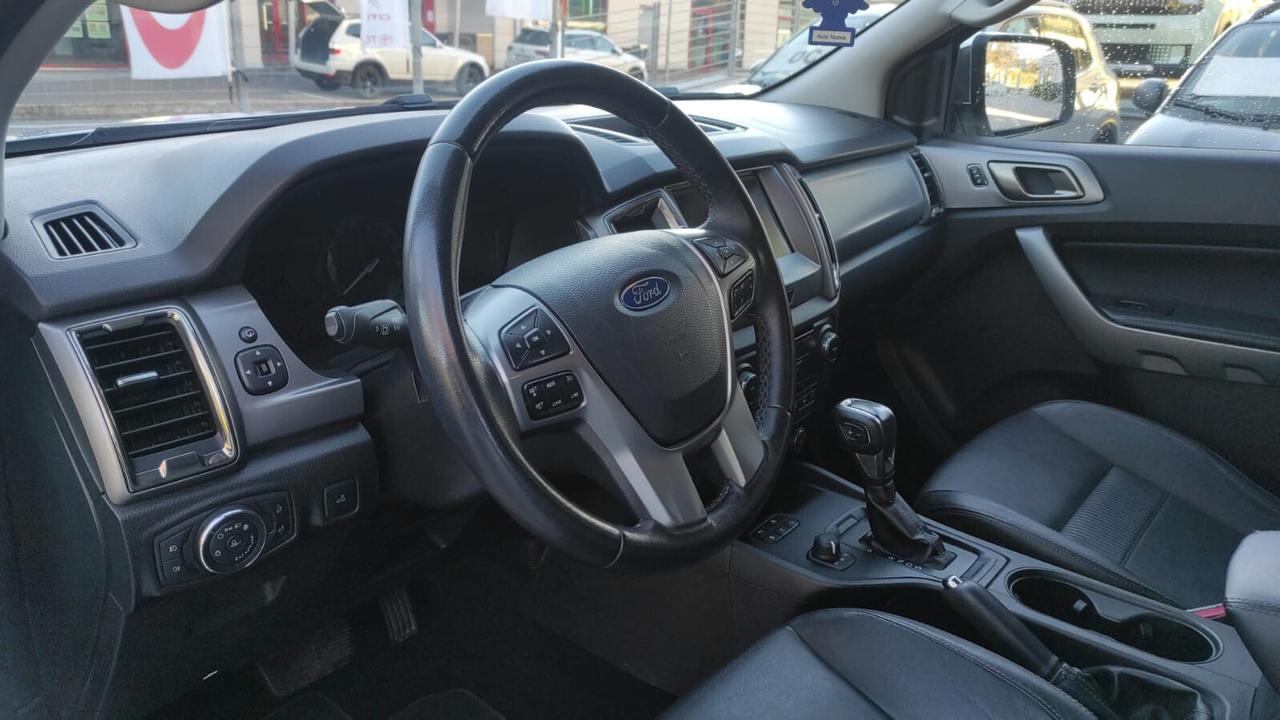 FORD RANGER 2.0 AUTOMATICA 213 CV DC Limited GANCIO TRAINO
