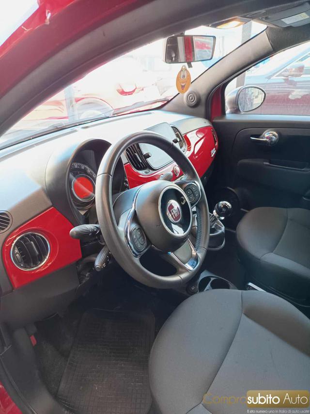 FIAT 500 1.0 Hybrid Red