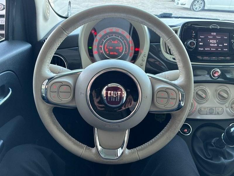 FIAT 500 III 2015 Benzina 1.2 Lounge 69cv my18
