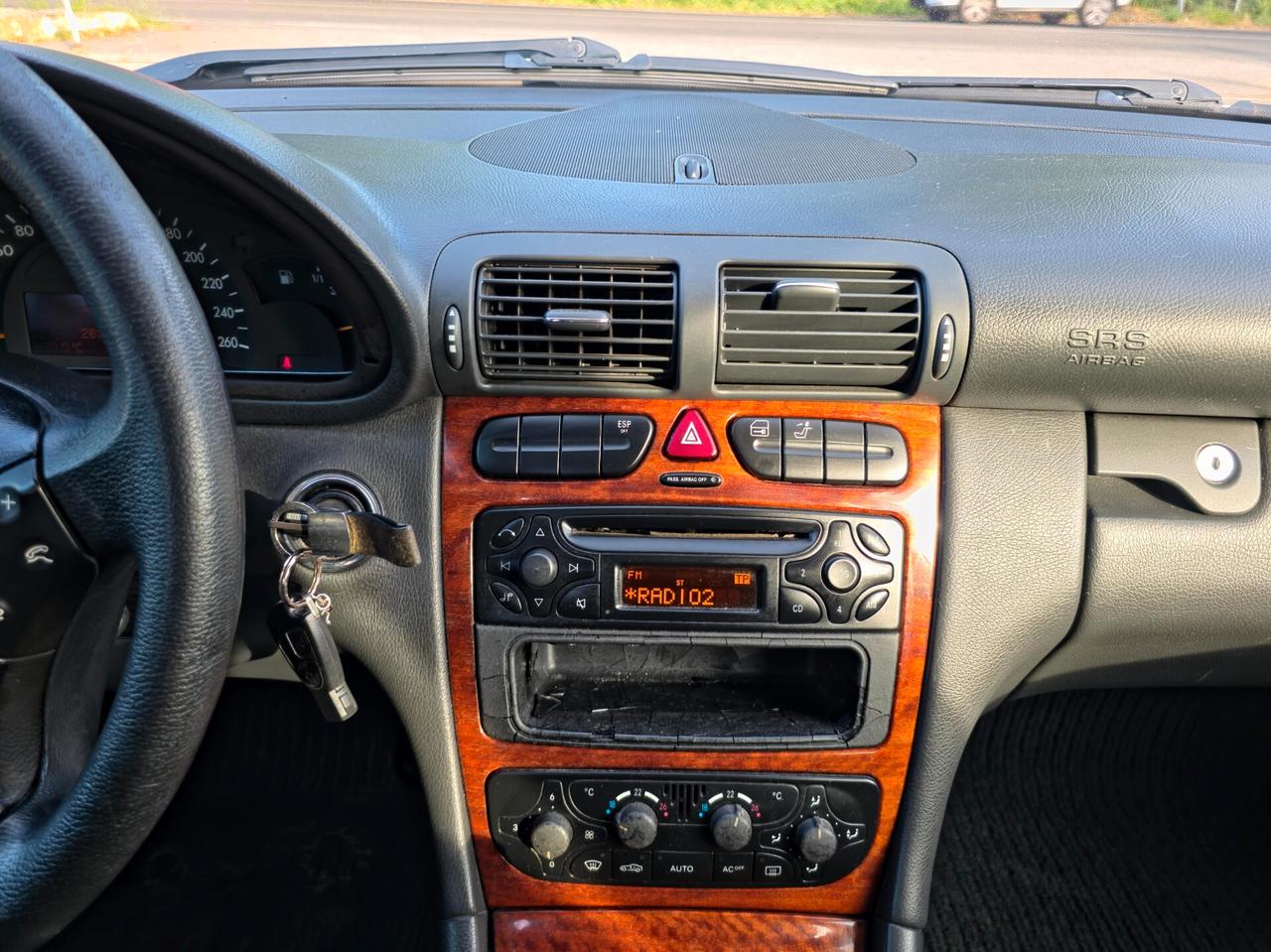 Mercedes-benz C 200 CDI cat Classic CV-122 E3 Manuale NEO 2003