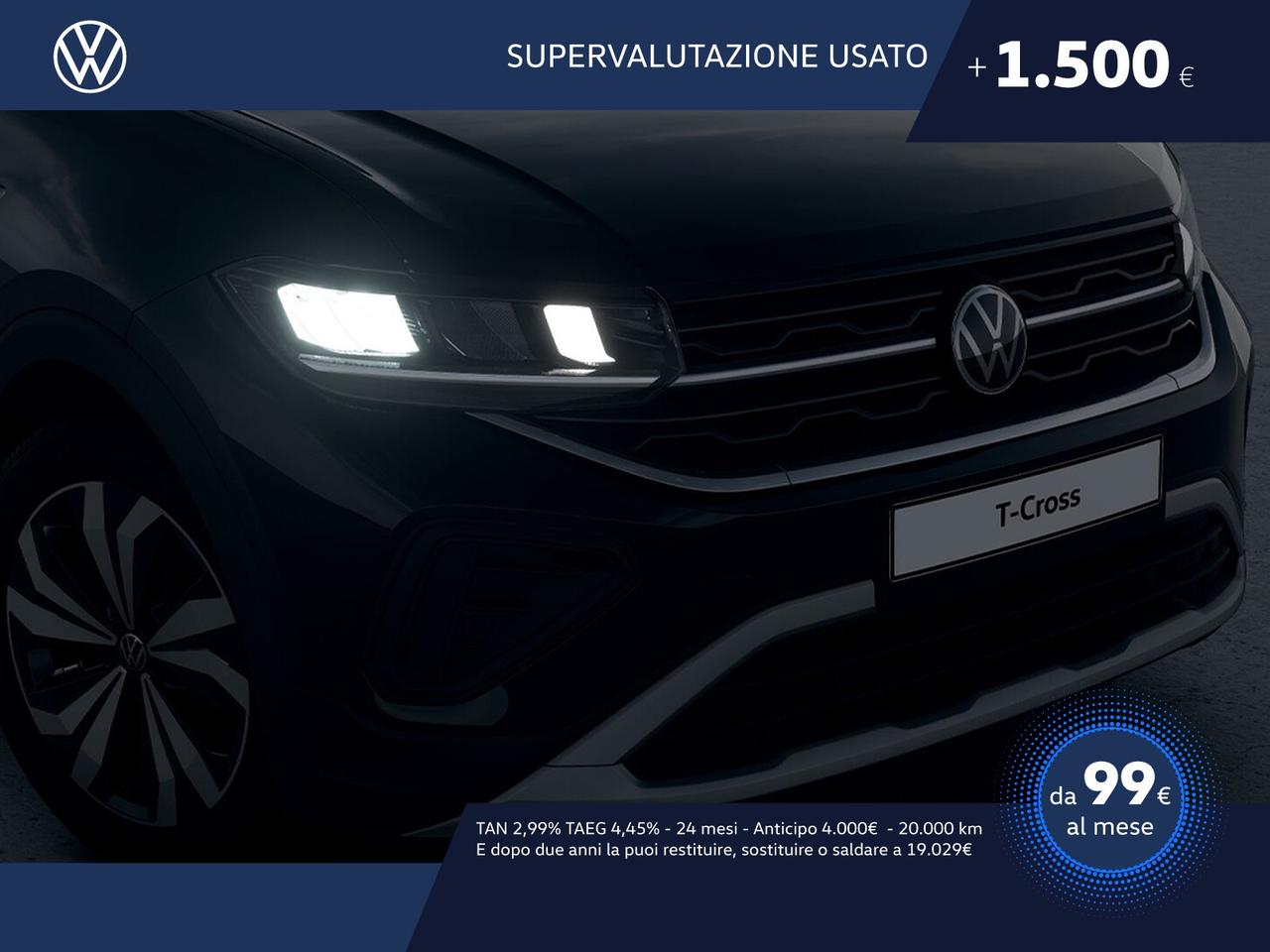 Volkswagen T-Cross 1.0 tsi edition plus 115cv