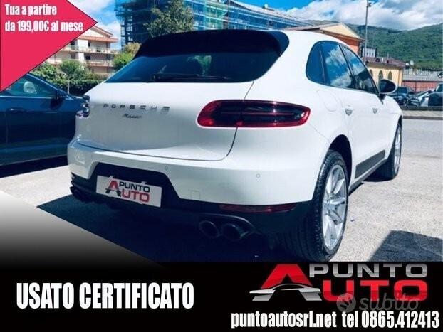PORSCHE Macan 2.0T BIANCA 252 CV-PELLE
