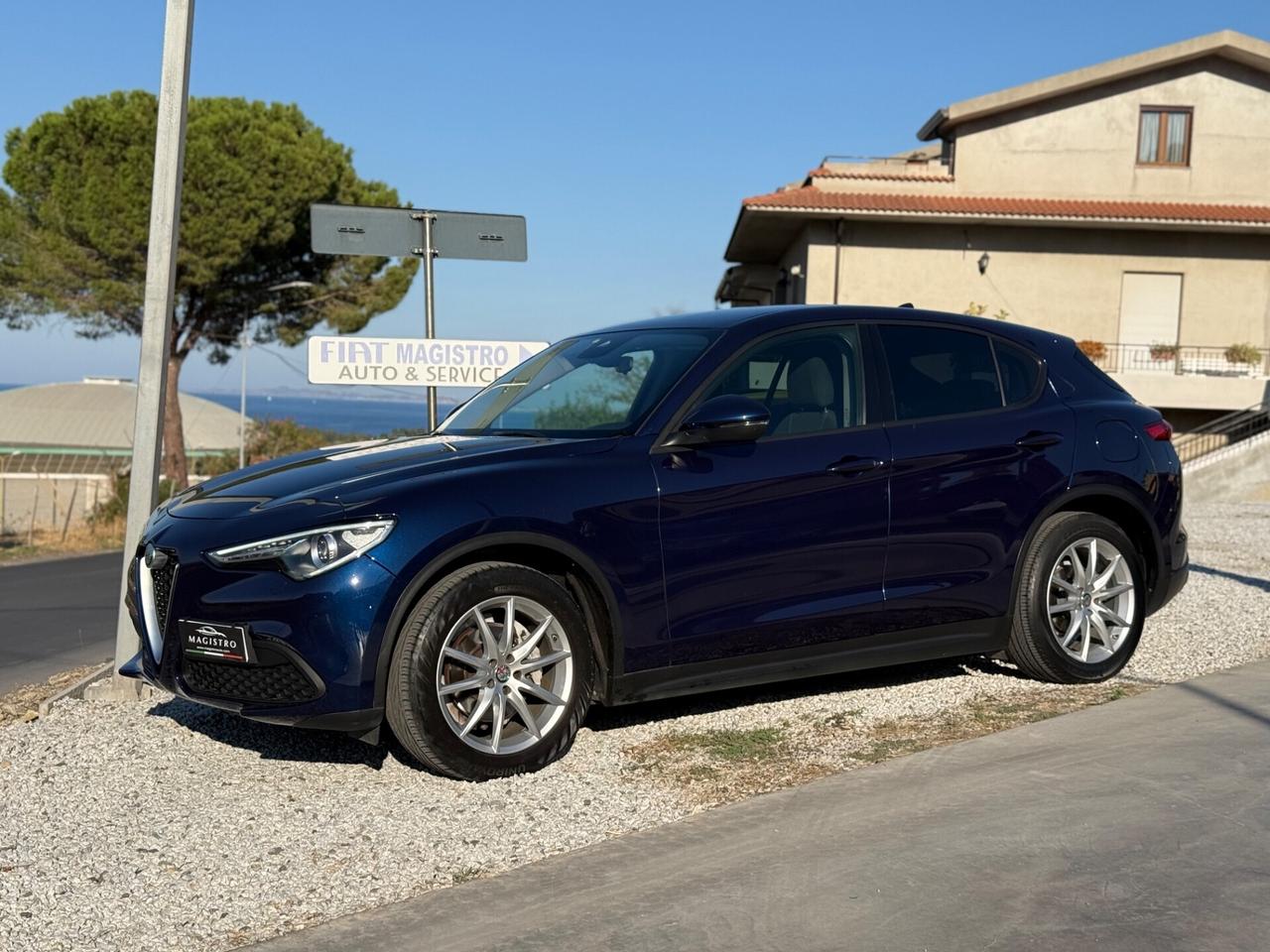 Alfa Romeo STELVIO 2.2 TD 160CV AT8 Blu Montecarlo
