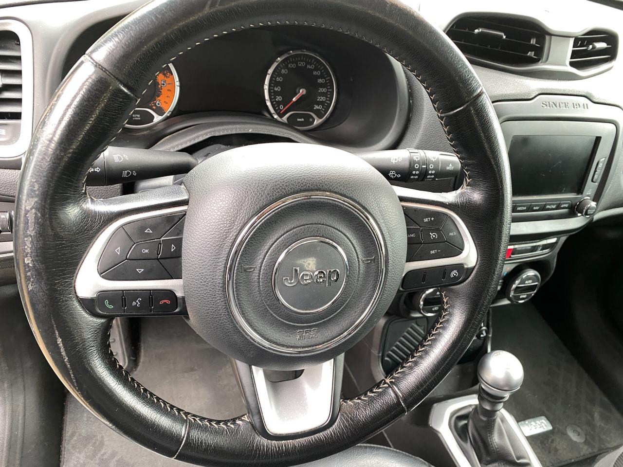 Jeep Renegade 1.6 Mjt 120 CV Limited KM CERTIFICATI