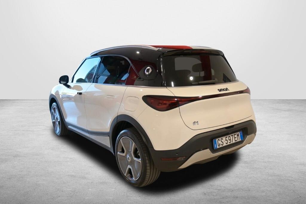 SMART #1 272CV AUTOMATIC PRO+ ( FARI LED - PELLE - AMBIENT LIGHTS - CRUISE - NAVI - MIRROR - PDC - TELECAMERA 360 - CERCHI 19 - TETTO BICOLORE )