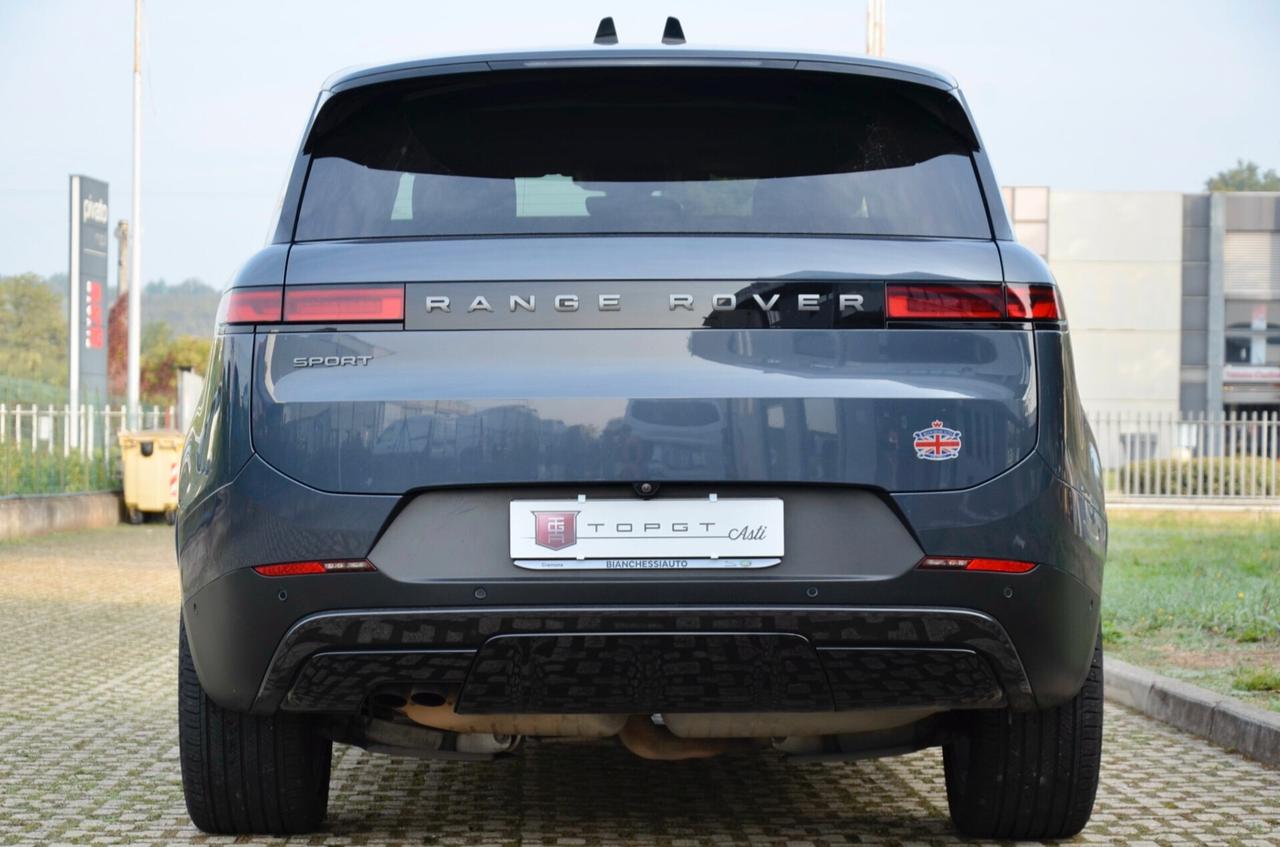 LAND ROVER RANGE ROVER SPORT 3.0d i6 MHEV MILD HYBRID SE AWD 250cv AUTO, GARANZIA LAND ROVER 12/2029, UNICOPROPRIETARIO, UFF ITALIANA, TETTO, MERIDIAN, SOSPENSIONI, PERMUTE