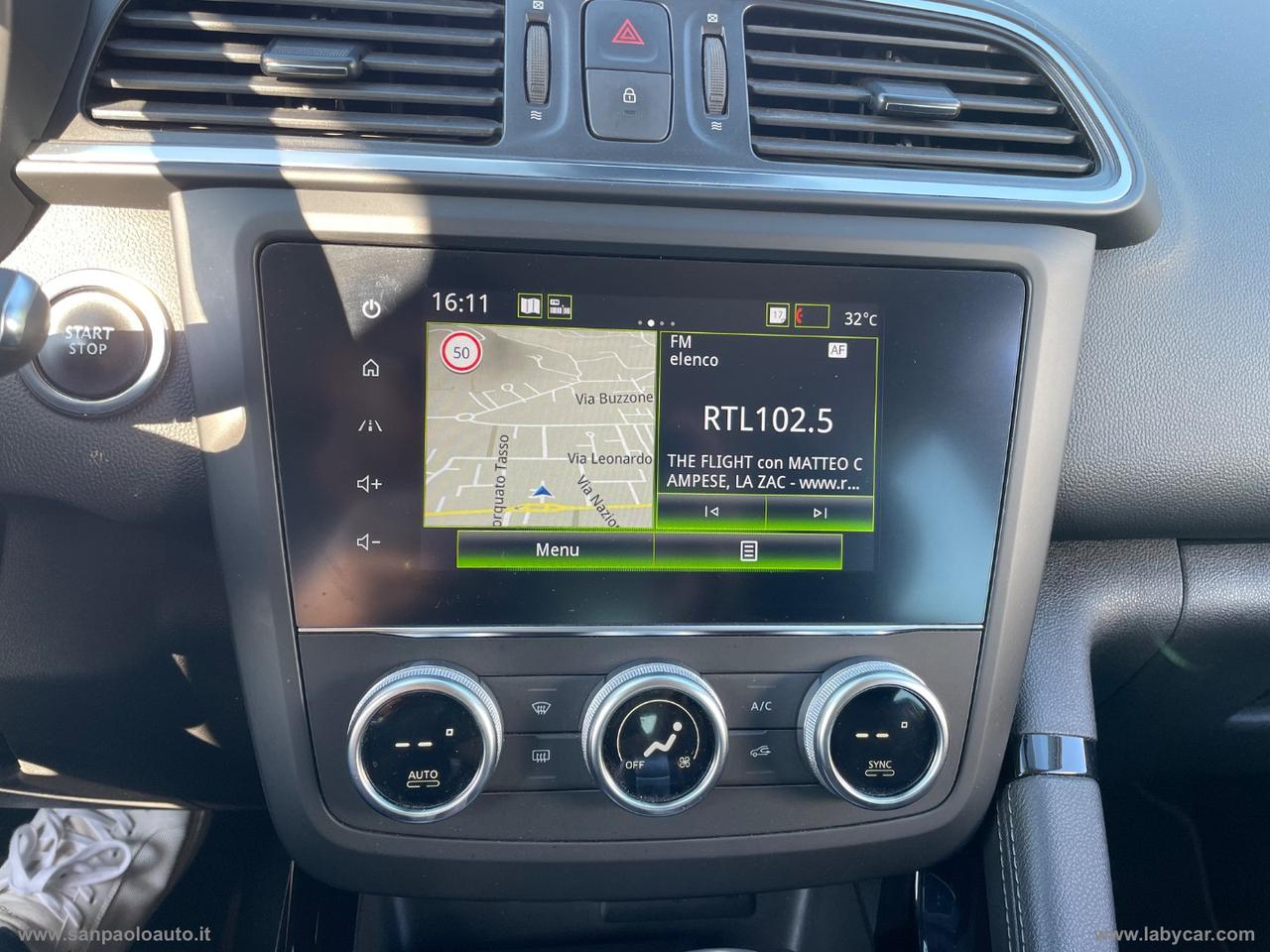 RENAULT Kadjar TCe 140 CV EDC FAP Sport Edition GANCIO TRAINO
