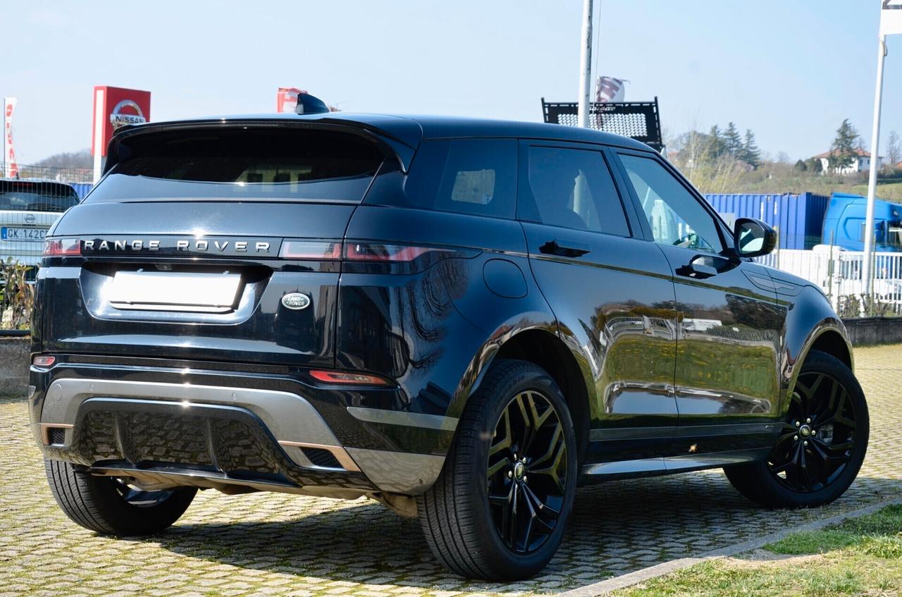 LAND ROVER RANGE ROVER EVOQUE 2.0d i4 MHEV R-DYNAMIC SE AWD 150cv AUT, UFF ITALIANA, SERVICE CON FATTURE, RETROCAMERA, APPLE ANDROID, 20", PERMUTE