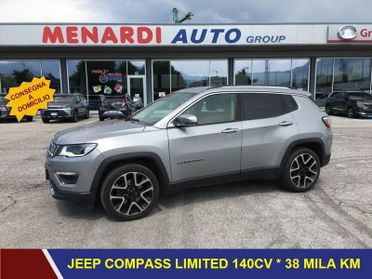 Jeep Compass 1.4 M.Air 140cv Limited CERCHI 19"+NAVI+CAMERA