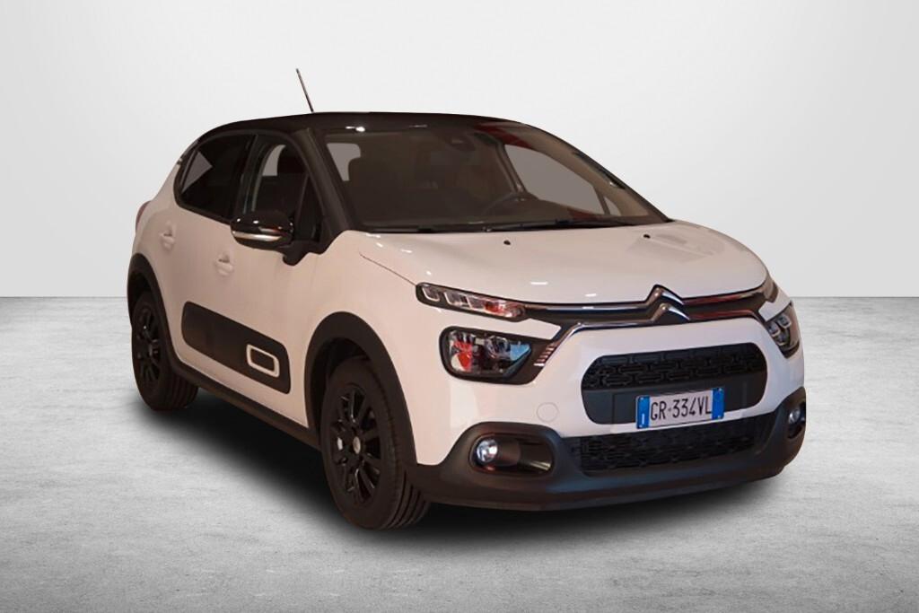 CITROEN C3 1.5 BLUEHDI 100CV 6M. SeS SHINE ( FARI LED - CRUISE - MIRROR - SENSORI POST. - TETTO BICOLORE )