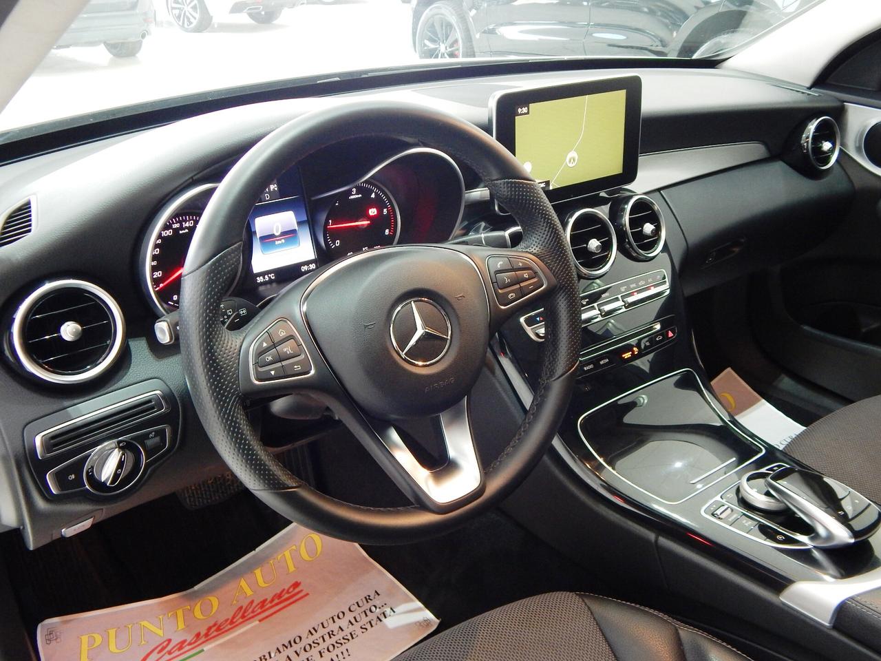 Mercedes-Benz C 220 d SW Premium Aut. TETTO-NAVI-PELLE-PARK-LED