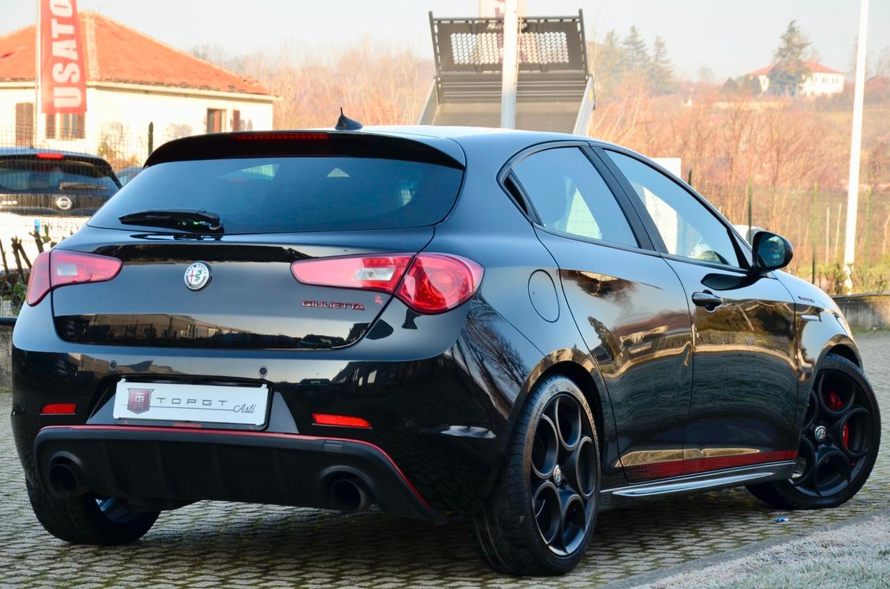 ALFA ROMEO GIULIETTA 1750 TURBO VELOCE S 240cv TCT, UNICOPROPRIETARIO, SERVICE CON FATTURE, EURO 6B, SCARICO, ASSETTO, FARI LED, PERMUTE