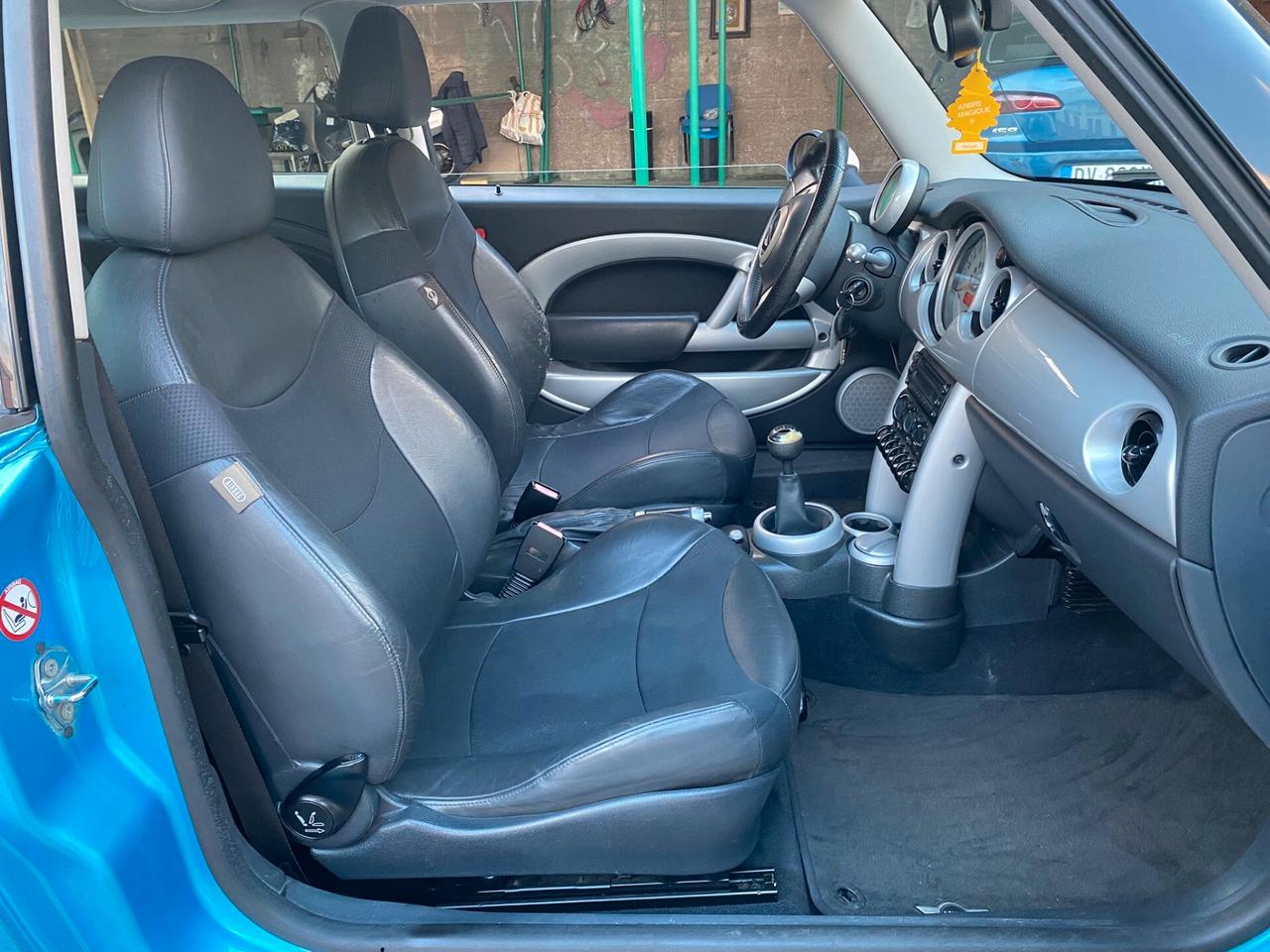 Mini cooper 1.6benz 116cv full opt 2005