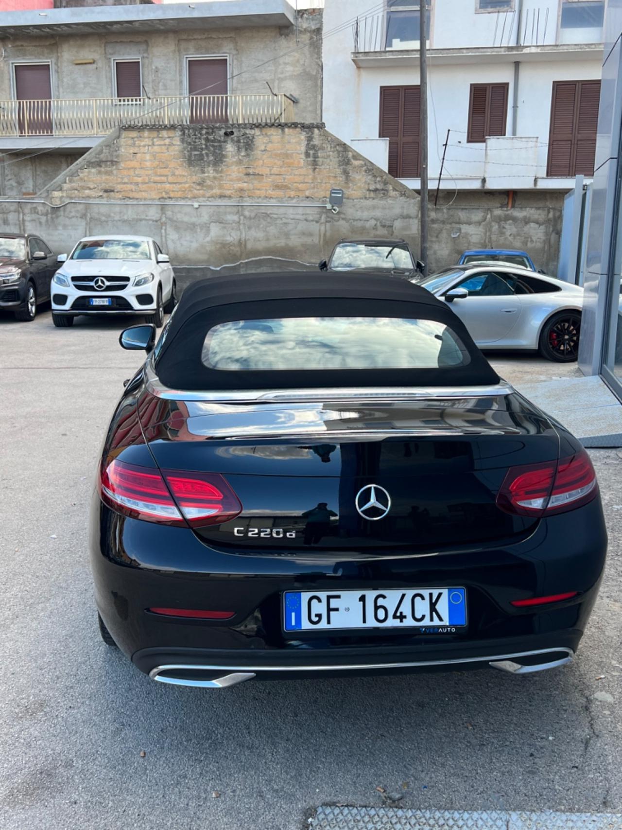 Mercedes-benz C 220 d Cabrio Sport - anno 2021 - km 125.000