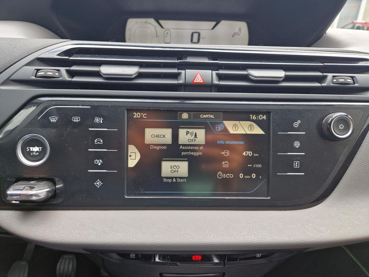 Citroen C4 Picasso 1.6 120CV Diesel Euro 6B, Bluetooth, Sensori post., Ruota