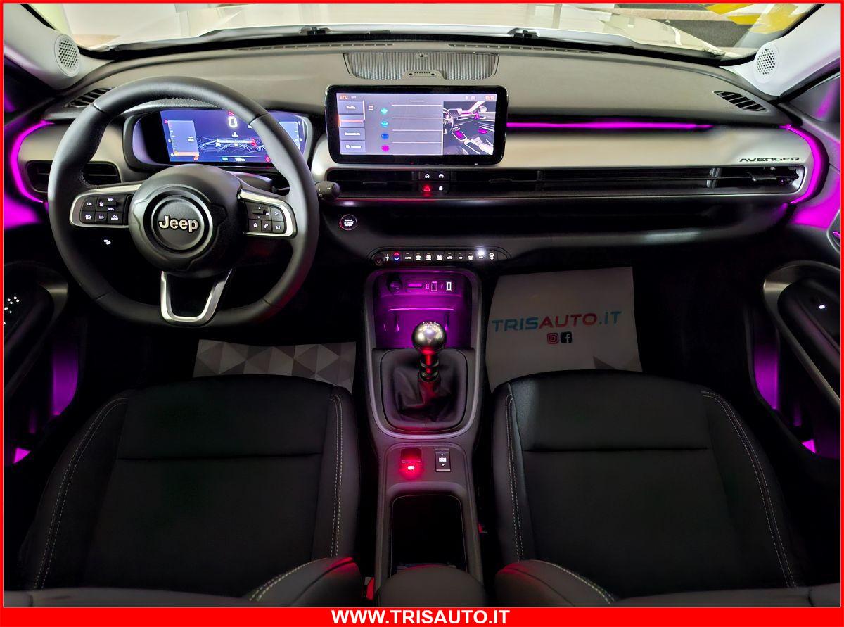 JEEP Avenger 1.2T Summit NEOPATENTATI (FULL LED+PELLE+RETROCAMERA)