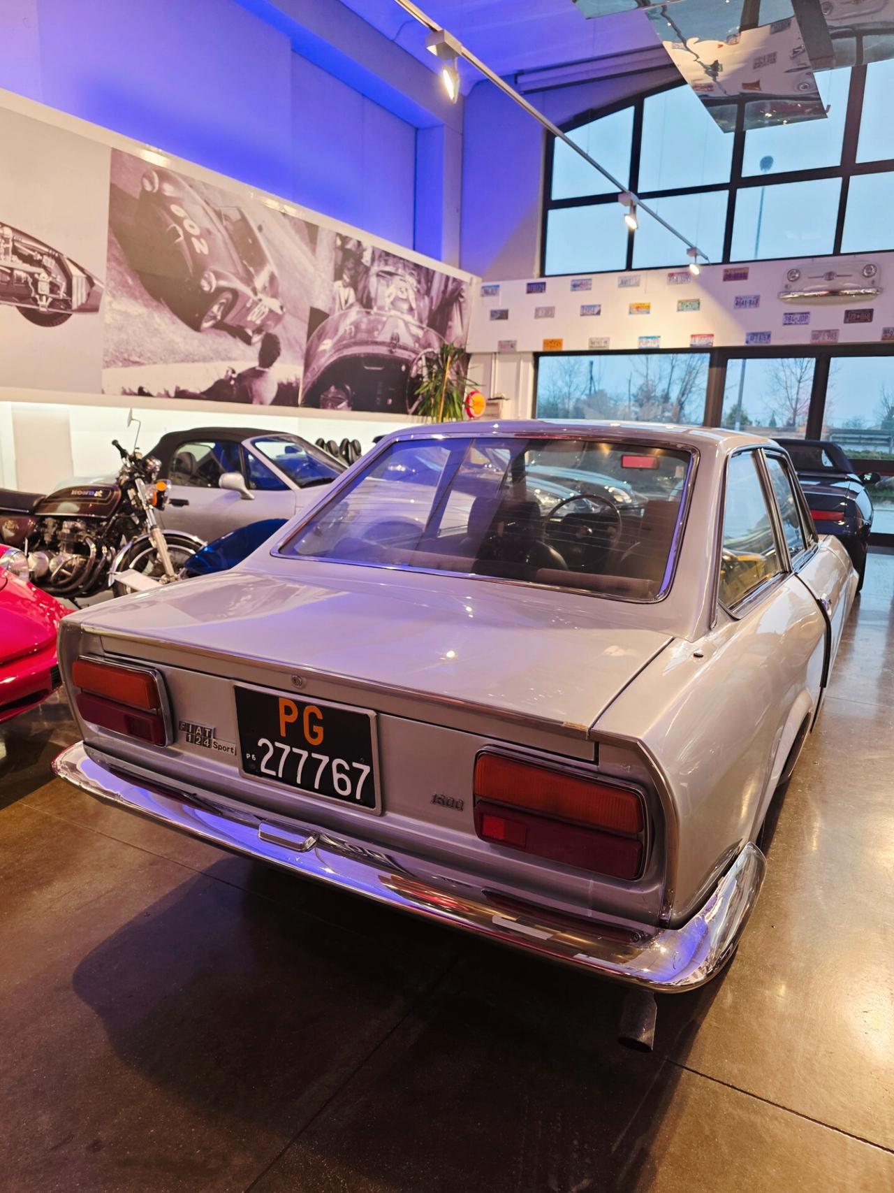 Fiat 124 Coupe coupe' 1.6 cc Targhe originali