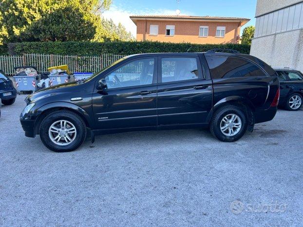 Ssangyong Actyon Sport doppia cabina Gancio Traino