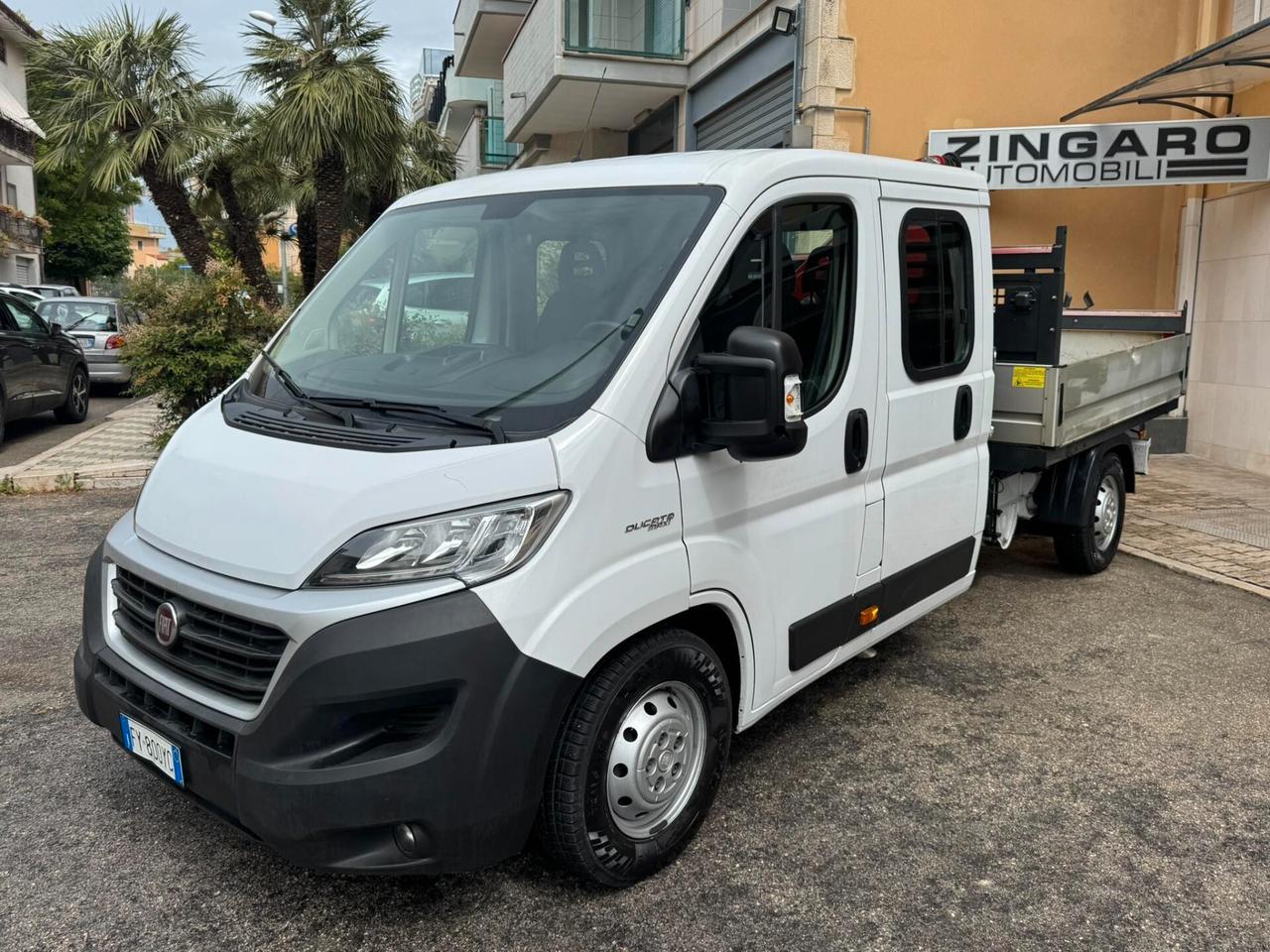 FIAT DUCATO MAXI 35 LH1 2.3MJT 130CV DOPPIA CABINA GRU FASSI
