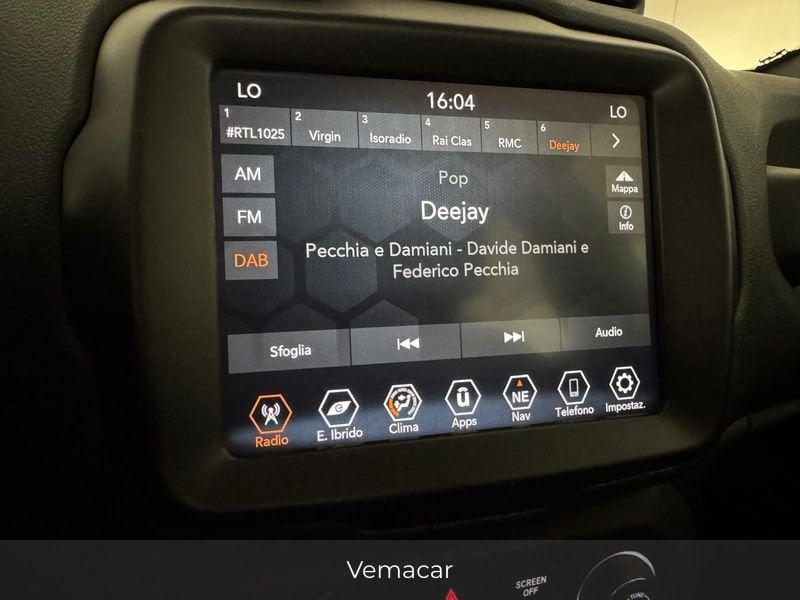 Jeep Renegade 4xe 1.3 T4 PHEV 190cv B. Plus 4xe SOLO 34M. KM-NAVI 8.4-FULL OPT