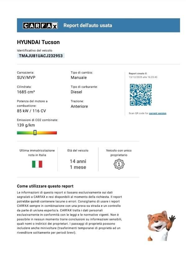 Hyundai iX35 1.7 CRDi 2WD Comfort