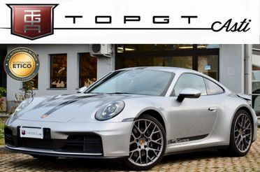 PORSCHE 911 992.2 COUPE 3.0 CARRERA 394cv PDK, GARANZIA UFF PORSCHE, UFF ITALIANA, UNICOPROPRIETARIO, PERFETTE CONDIZIONI, SCARICO, MATRIX, SOSPENSIONI ADATTIVE, SPORT CHRONO, 20"/21", PERMUTE