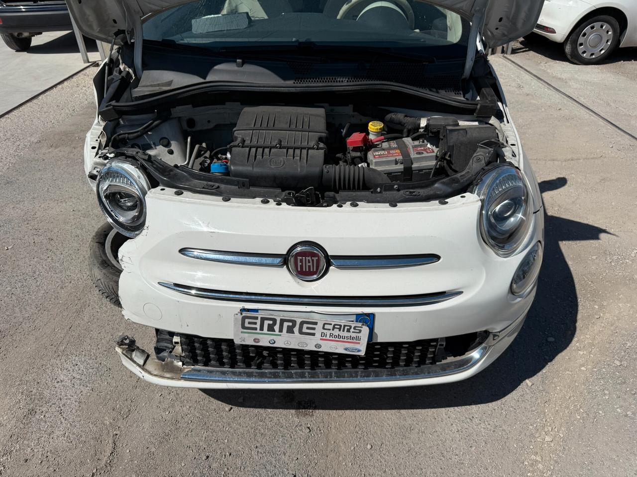 FIAT 500 ANNO 2016 1.2 BENZINA 69 CV *SINISTRATA